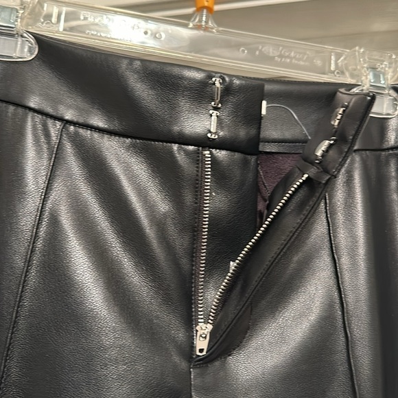 NWT Anthropologie vegan leather pants. - Picture 9 of 11